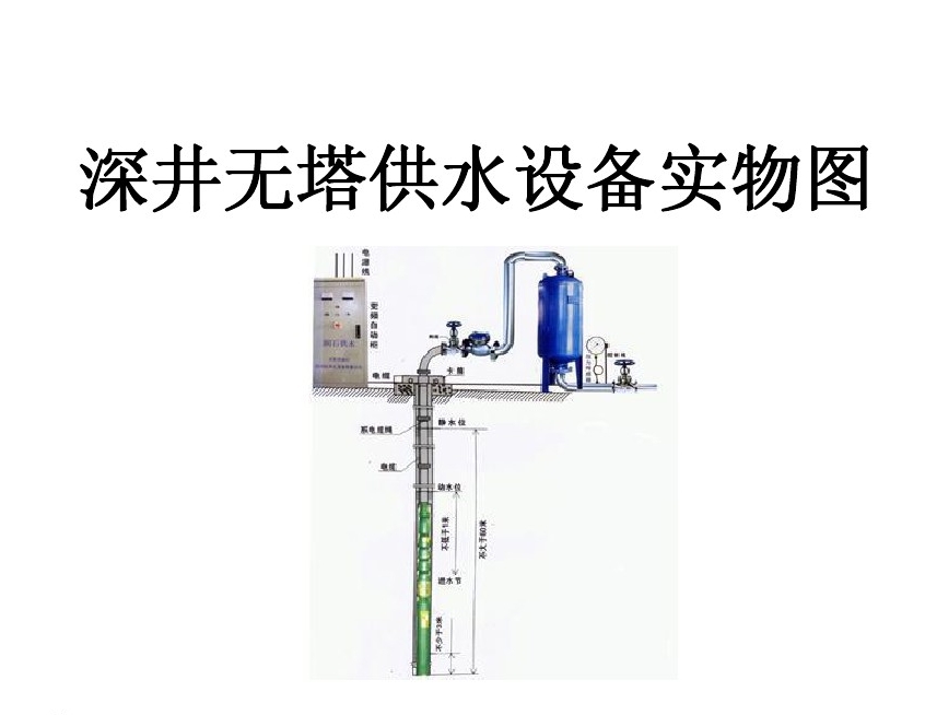 怀宁县井泵无塔式供水设备